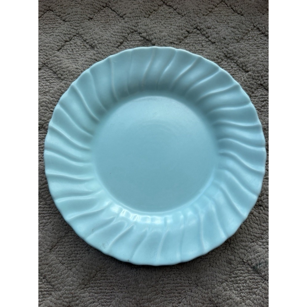Franciscan Dinnerware Swirl Plate Small Plate Blue Teal